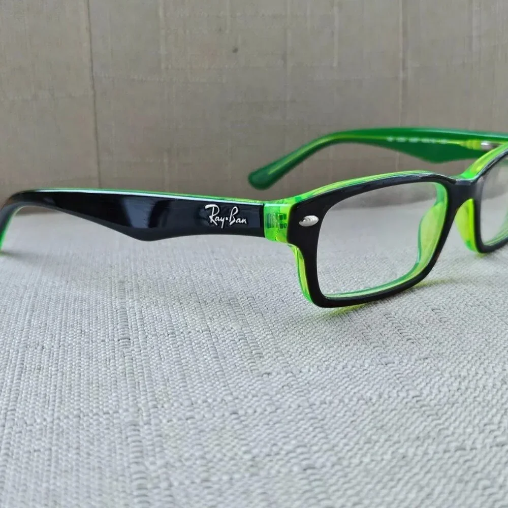 Ray-Ban Kids Youth Glasses Frame Black/Green RB1530 3665 46[]16 125 Eyeglasses